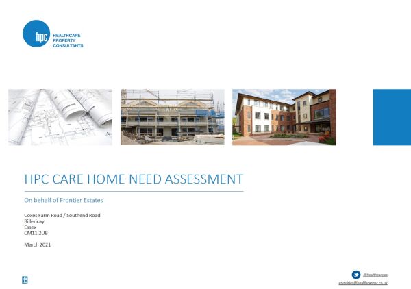 HPC Care Home Need Assessment